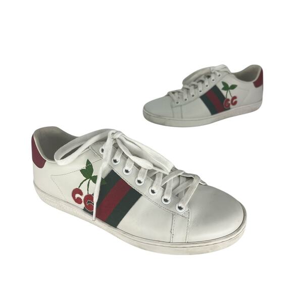 Gucci Ace Cherry Low Top Sneakers - Picture 4 of 16